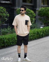 Men’s Front Pocket Summer Co-Ord Set MMSS-15