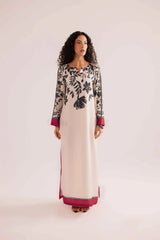 Monochrome Rose Kaftan MWTS-41