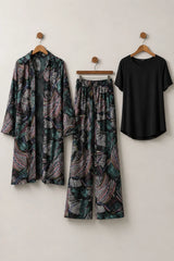 Trendy Floral Shrug 3 Piece