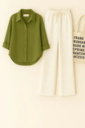 Comfort Luxe Co-Ord Set – Pista & Skin