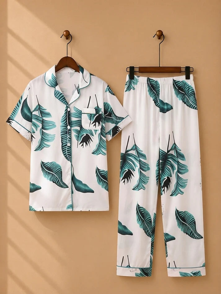 3 Piece Printed SummerSuit