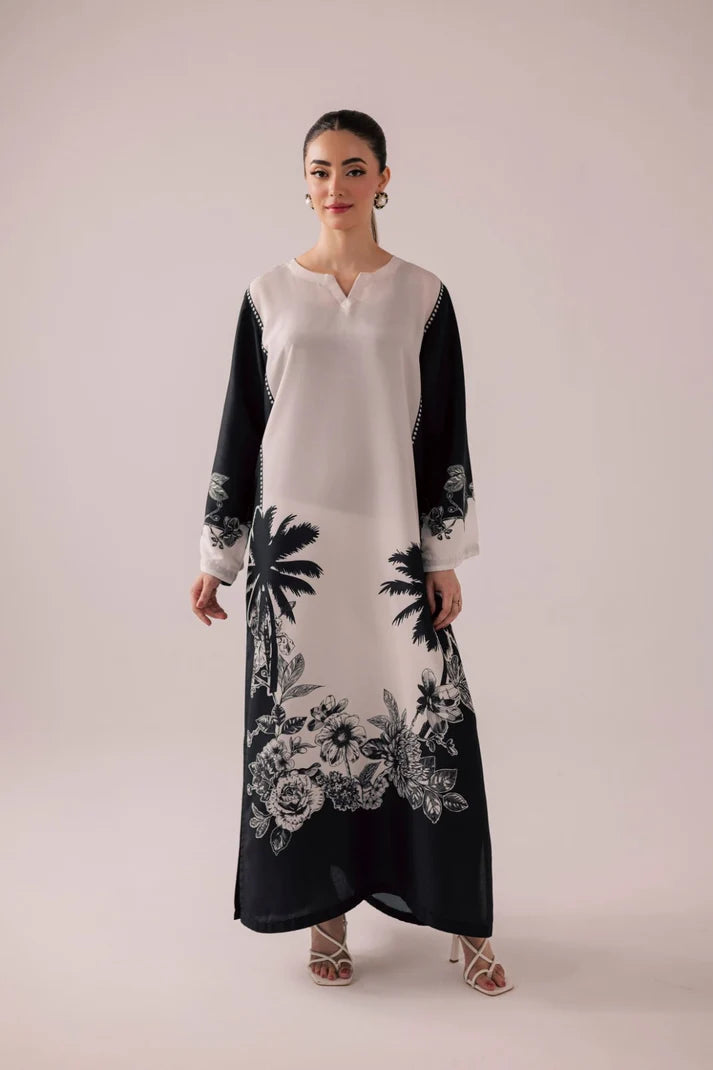 Palm Blossom Kaftan MWTS-42