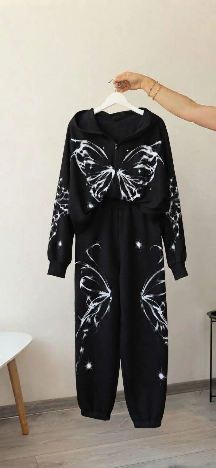 Fairy Wing Zip-Up CoOrd Set