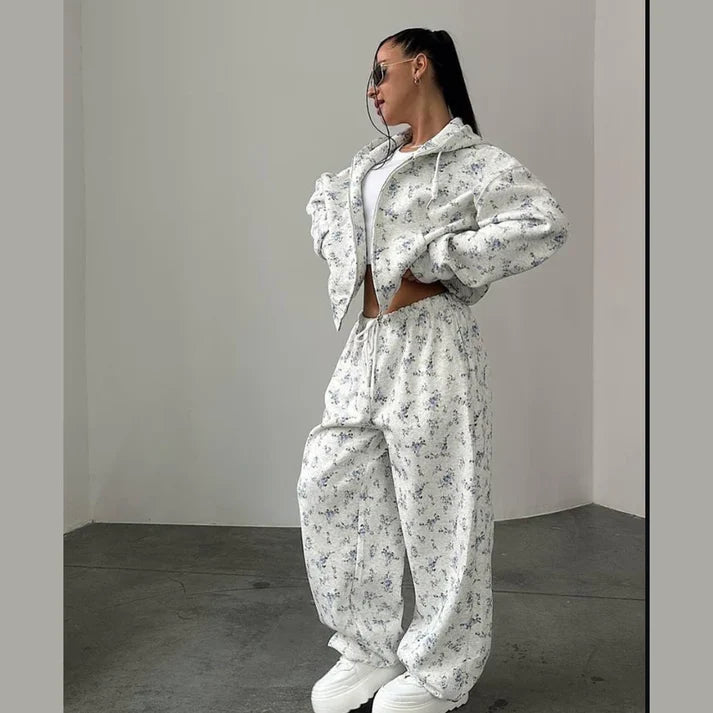 Blue Blosson Premium Quality Winter 2-Pcs Co-Ord Set. CWTS-42