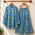 Zayra Printed Western Shirt Style 2-Pcs Stitched Co-Ord Set.