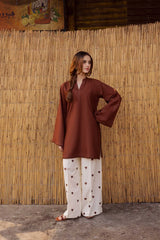 Trendy Heart Style Casual Stitch 2 Piece
