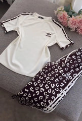 Cheetah Print Casual 2-Piece Co-Ord Set