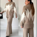 Diamond Premium Quality Winter 2-Pcs Co-Ord Set. CWTS-27