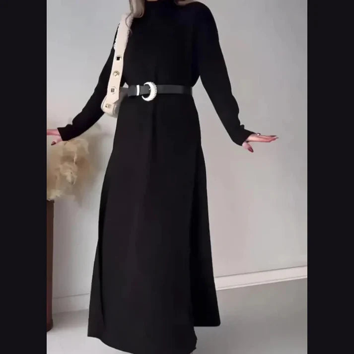 Trendy Roll Neck Style knit CoOrd Set