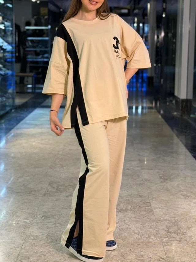 CC Style Western 2-Pcs Summer Tracksuit For Her MWTS-30