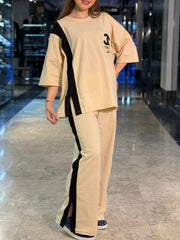 CC Style Western 2-Pcs Summer Tracksuit For Her MWTS-30