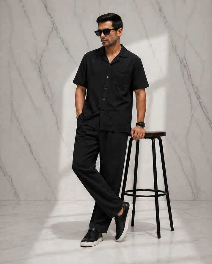 MEN’S ESSENTIALS CO-ORD SET CLEAN LUXURY FIT