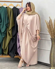 Comfort Long Silk Kaftan.