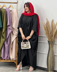 Comfort Long Silk Kaftan.