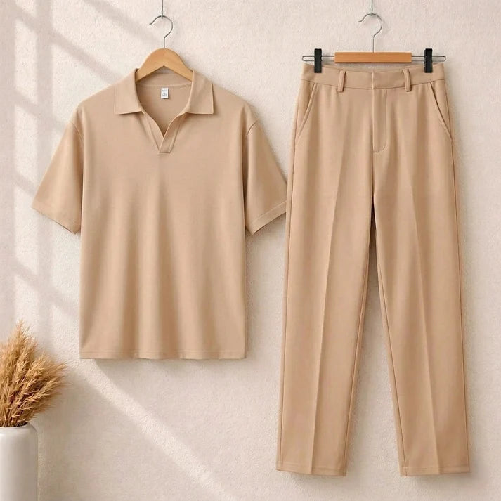 Men’s Premium Polo Co-Ord Set MMSS-12