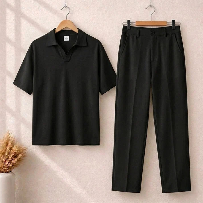 Men’s Premium Polo Co-Ord Set MMSS-12