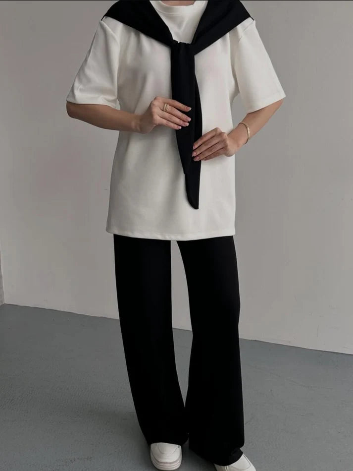 Ribbon Lounge Wear Set Her MWTS-37