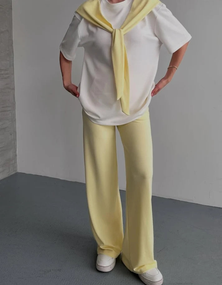 Ribbon Lounge Wear Set Her MWTS-37