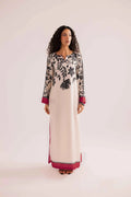 Monochrome Rose Kaftan MWTS-41