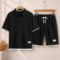 Short Sleeve Round Neck SummerSuit.