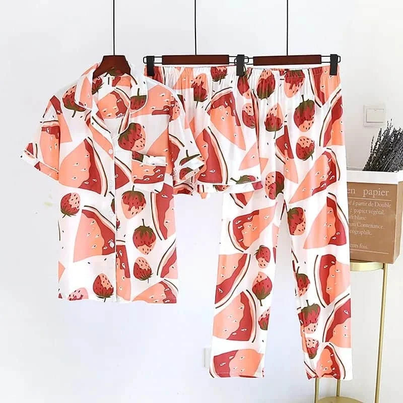 3 Piece Printed SummerSuit