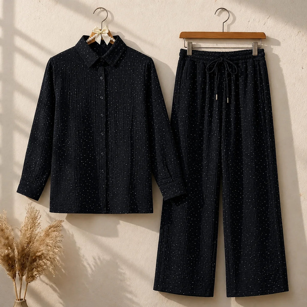 Textured Casual Co-ord Set
