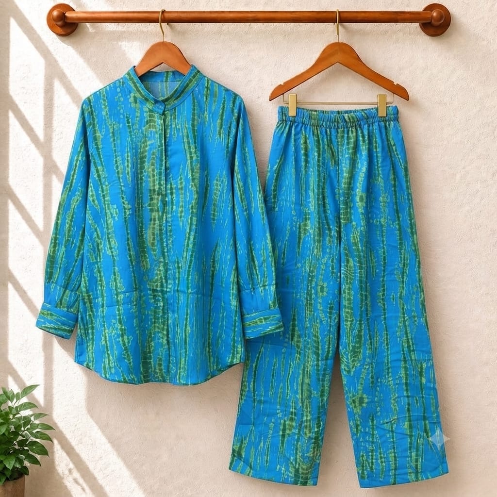 Summer Printed Luxe CoOrd Set